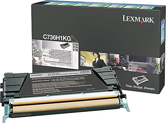 Lexmark C736 Black High Yield Toner Cartridge