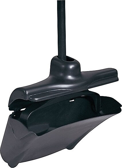 Rubbermaid Lobby Pro® Upright Dustpan with Cover, Black, 11 1/4"W
