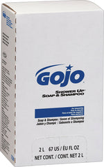 GOJO Shower Up Soap and Shampoo Refill for PRO TDX Dispenser, 2,000 mL, 4/Carton (GOJ 7230)