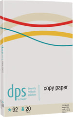 DPS by Staples 30% Recycled 11" x 17" Copy Paper, 20 lbs., 92 Brightness, 500 Sheets/Ream (DPS01117RCY-CC)