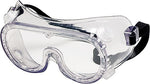 Crews Chemical Safety Goggles, Clear Lens (2230R)