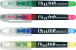 AbilityOne Free-Ink Highlighters, Assorted Colors, 4/St