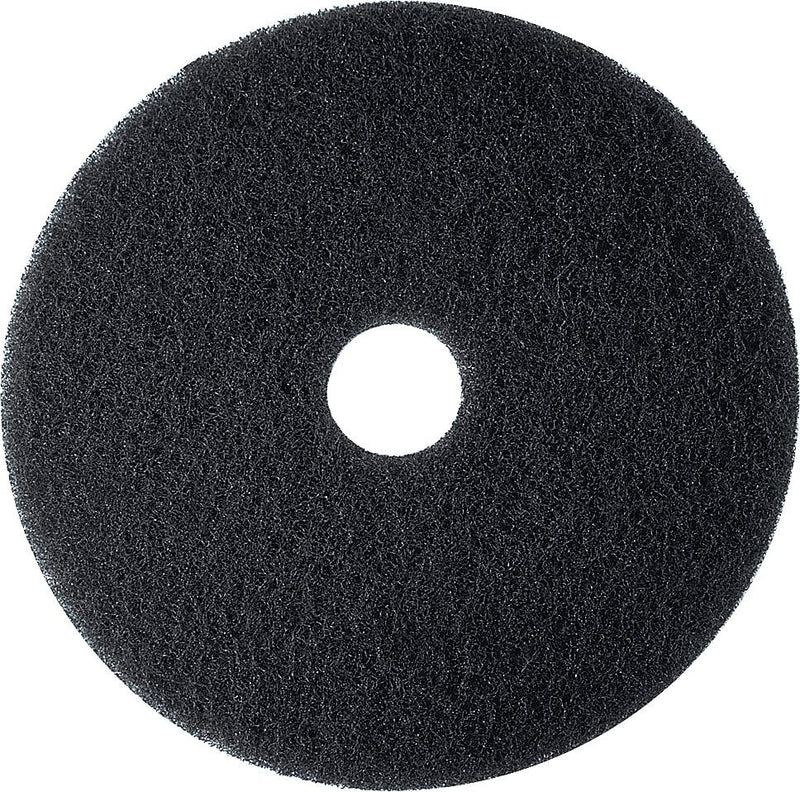 3M High Productivity Pad, 17", Black, 5/Pk