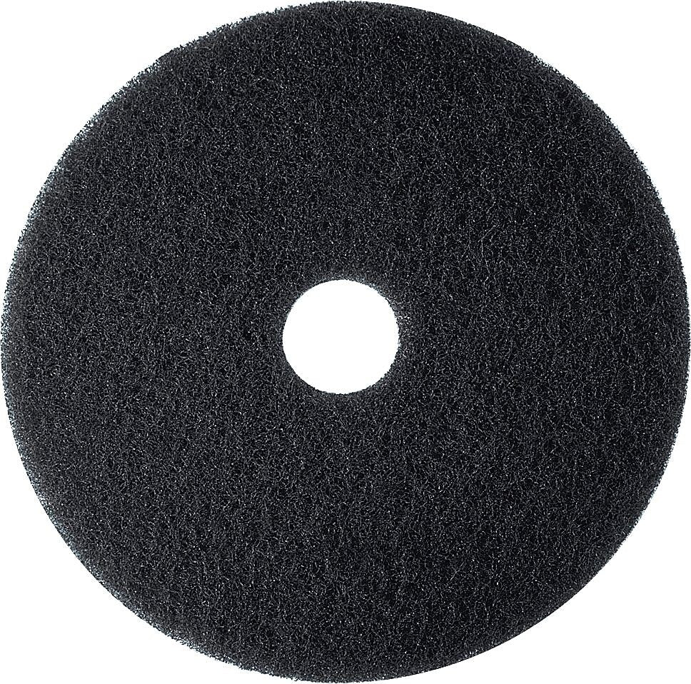 3M High Productivity Pad, 17", Black, 5/Pk