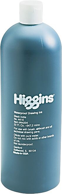 Higgins 32oz Ink Refill For Higgins Fountain Pens, Each, Black