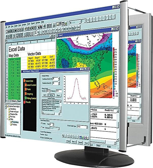 Kantek Lightweight Anti-Glare Magnifying Filter for 19" Widescreen Monitor (KTKMAG19WL)