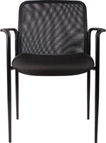 Boss Fabric Guest Chair, Black (B6909-BK)