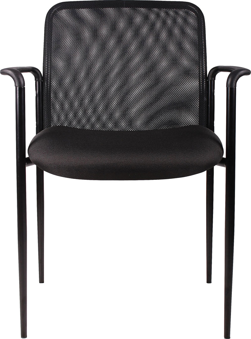 Boss Fabric Guest Chair, Black (B6909-BK)