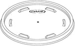 Dart® Plastic Lids, White, 1,000/Ct, Compatible With SKU 418666