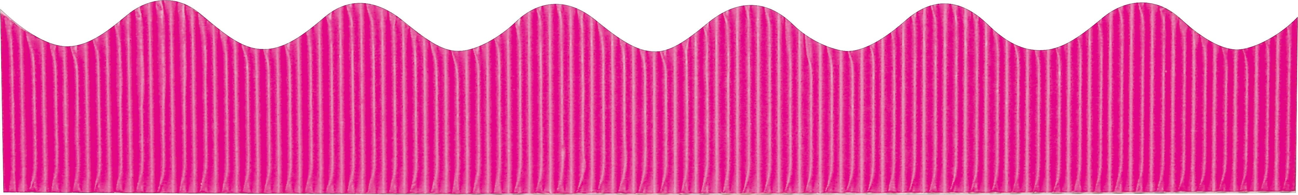 Pacon Scalloped Bordette Decorative Border, 2 1/4" x 50', Violet