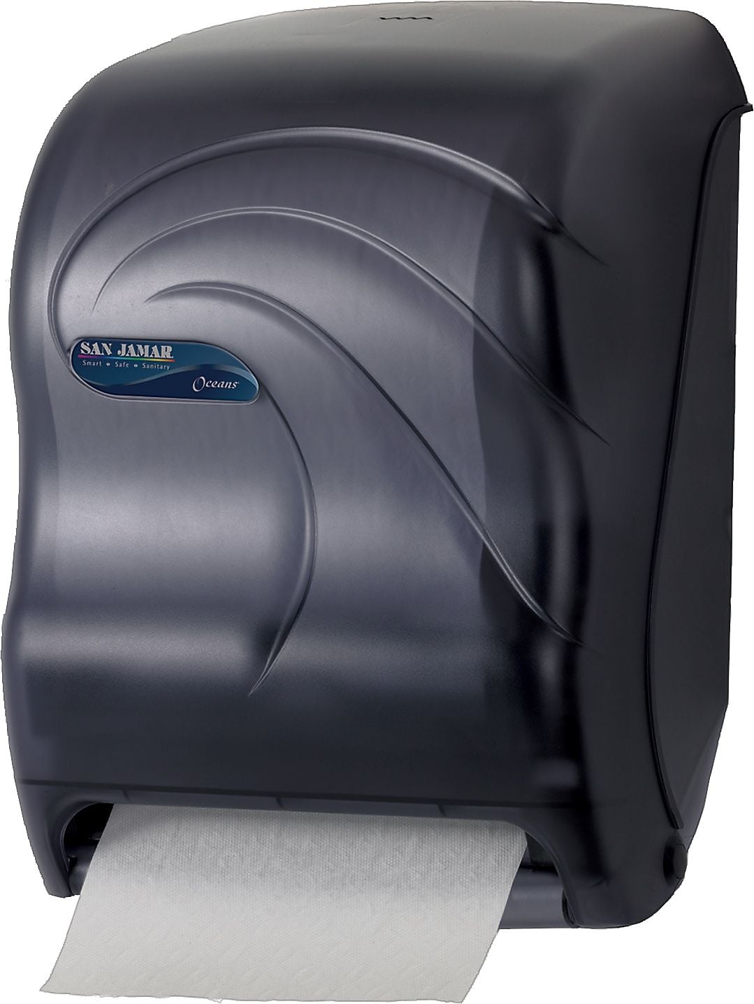 San Jamar Tear-N-Dry Electric Towel Dispenser, Black (T1390TBK)