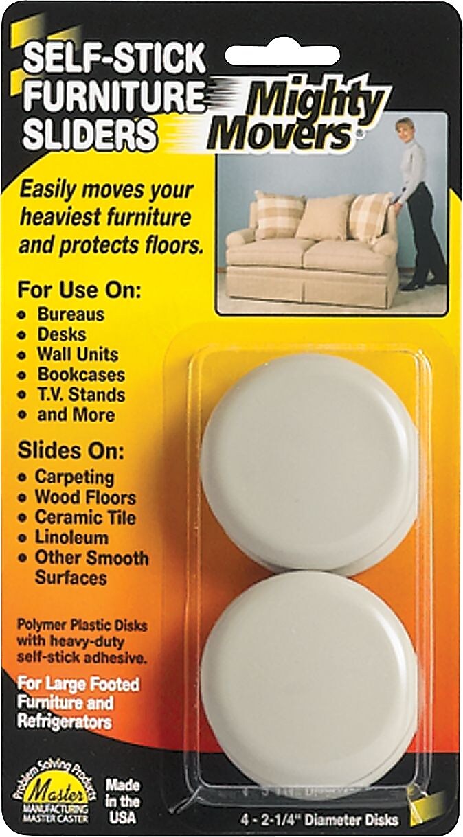 Mighty Mite Furniture Sliders, 4 Pack