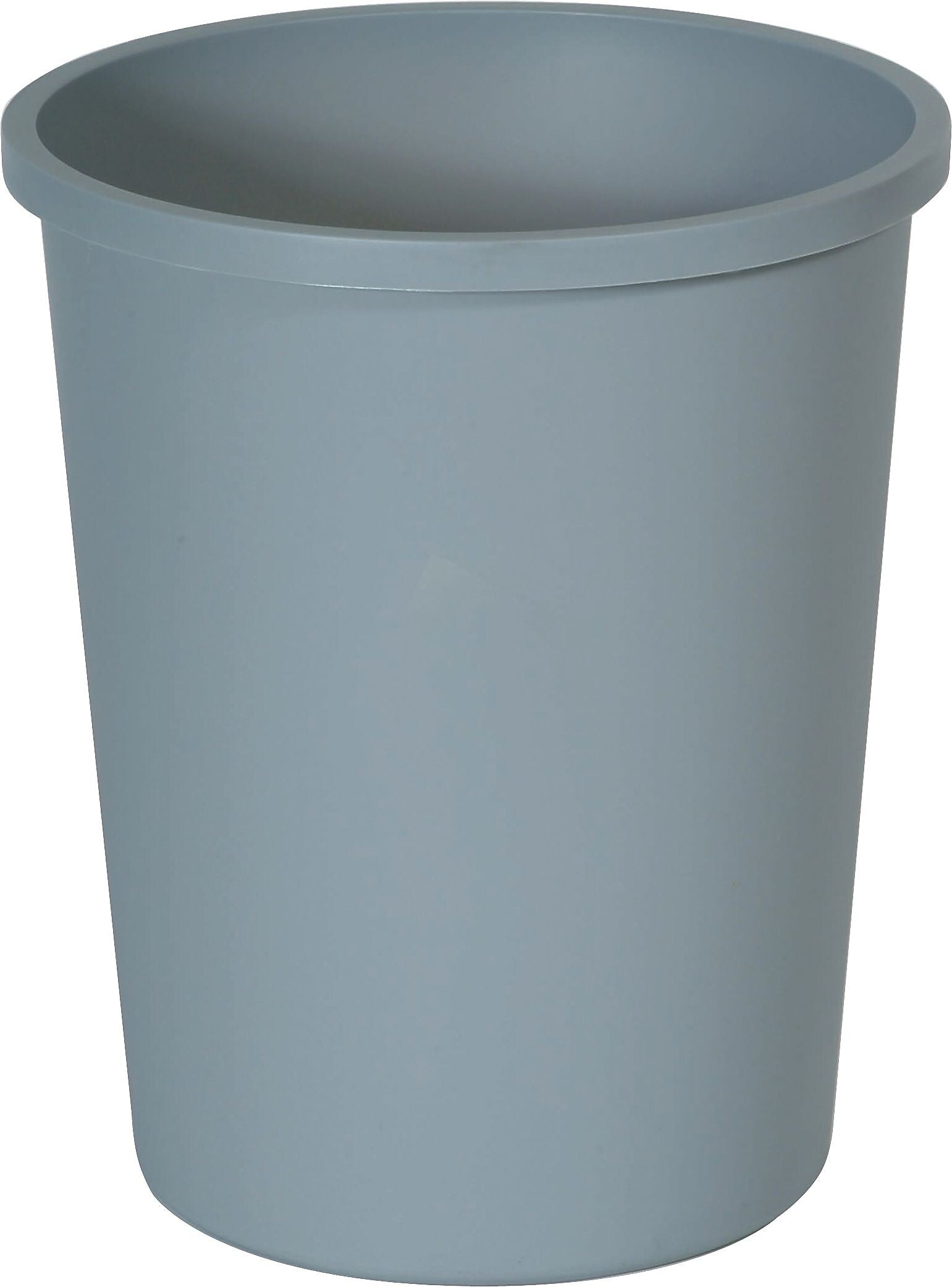 Rubbermaid® Untouchable® Round Container, Gray, 11 Gallon