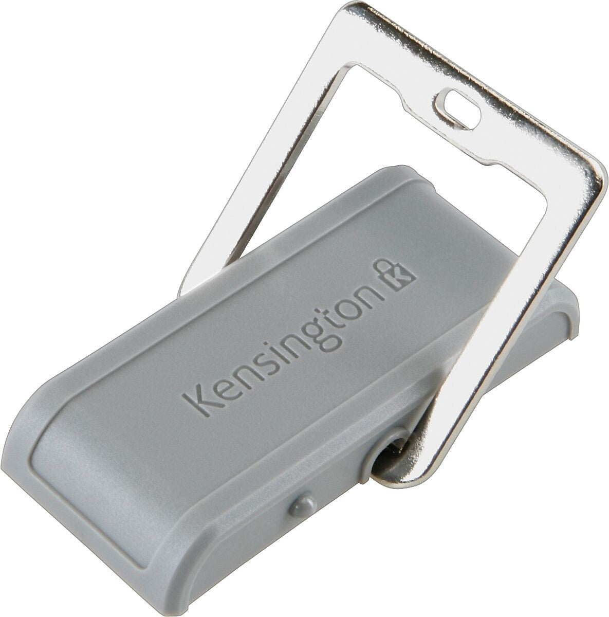 Kensington Desk Mount Cable Anchor, Gray, 1/2" H x 3 1/2" W x 1 3/4" D