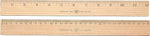 Westcott® Metric Ruler with Metal Edge, 12"