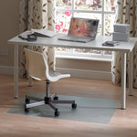 Cleartex Floortex / Unomat Hard Floor Chair Mat, 35" x 47", Low-Pile, Clear (FLREC128920ERA)