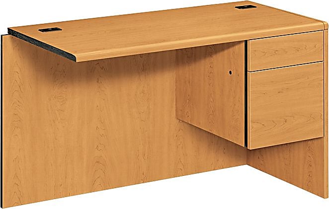 HON® 10700 Series Office Collection in Harvest, "L" Workstation Right Return, Order Left Desk
