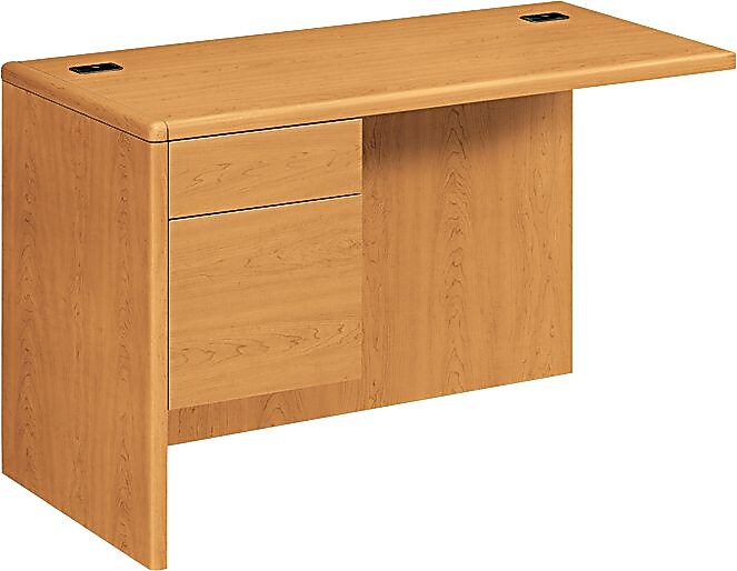 HON® 10700 Series Office Collection in Harvest, "L" Workstation Left Return, Order Right Desk