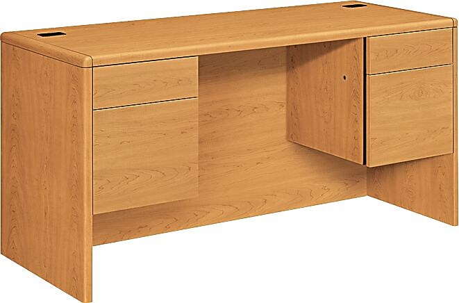 HON® 10700 Series Office Collection in Harvest, Kneespace Credenza, 60Wx24Dx29-1/2"H