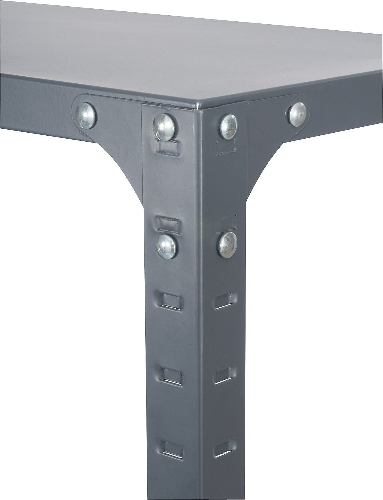 Safco Commercial 6-Shelf Metal Stand Alone, 36", Gray (6269)