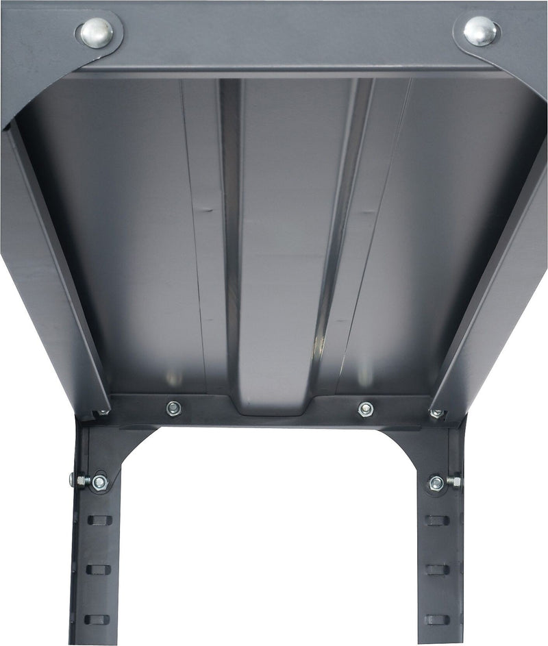 Safco Commercial 6-Shelf Metal Stand Alone, 36", Gray (6269)