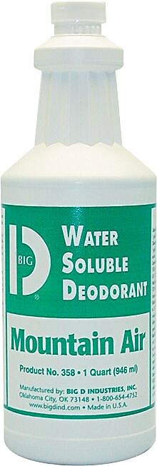 Water Soluble Deodorant, Mountain Air, Quart