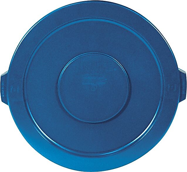 Rubbermaid Brute Rubber Lid, Blue (FG263100 BLUE)