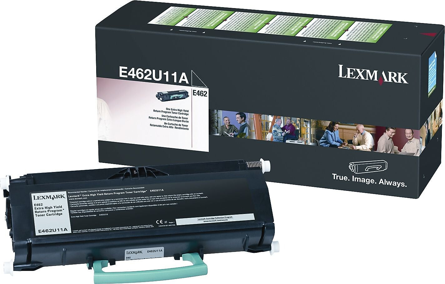 Lexmark E462U11A Black Extra High Yield Toner Cartridge