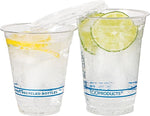 Eco-Products® Recycled Content Plastic Cold Cup , 9 oz. , Clear , 1000/Carton
