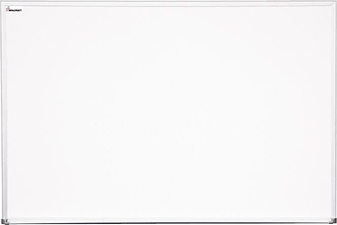 AbilityOne Natl Ind For Blind Dry Erase Board, Aluminum Frame, 48"W x 36"H
