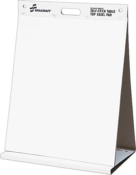 AbilityOne Easel Pad, 20" x 23", 20 Sheets/Pad (NSN5772170)