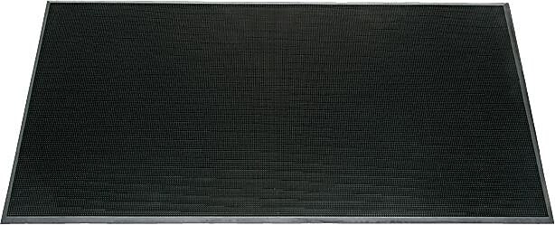 AbilityOne 3-Mat Entry System Scraper Mat, Black, 3' x 6' (7220015826248)