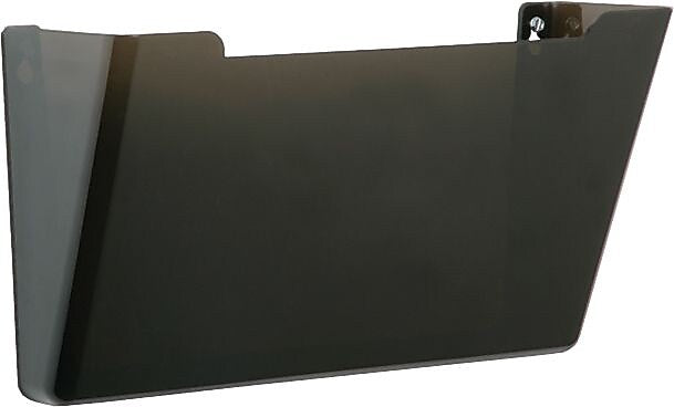 AbilityOne Polystyrene Mountable Wall File, Smoke, 3/Pack (5827277)