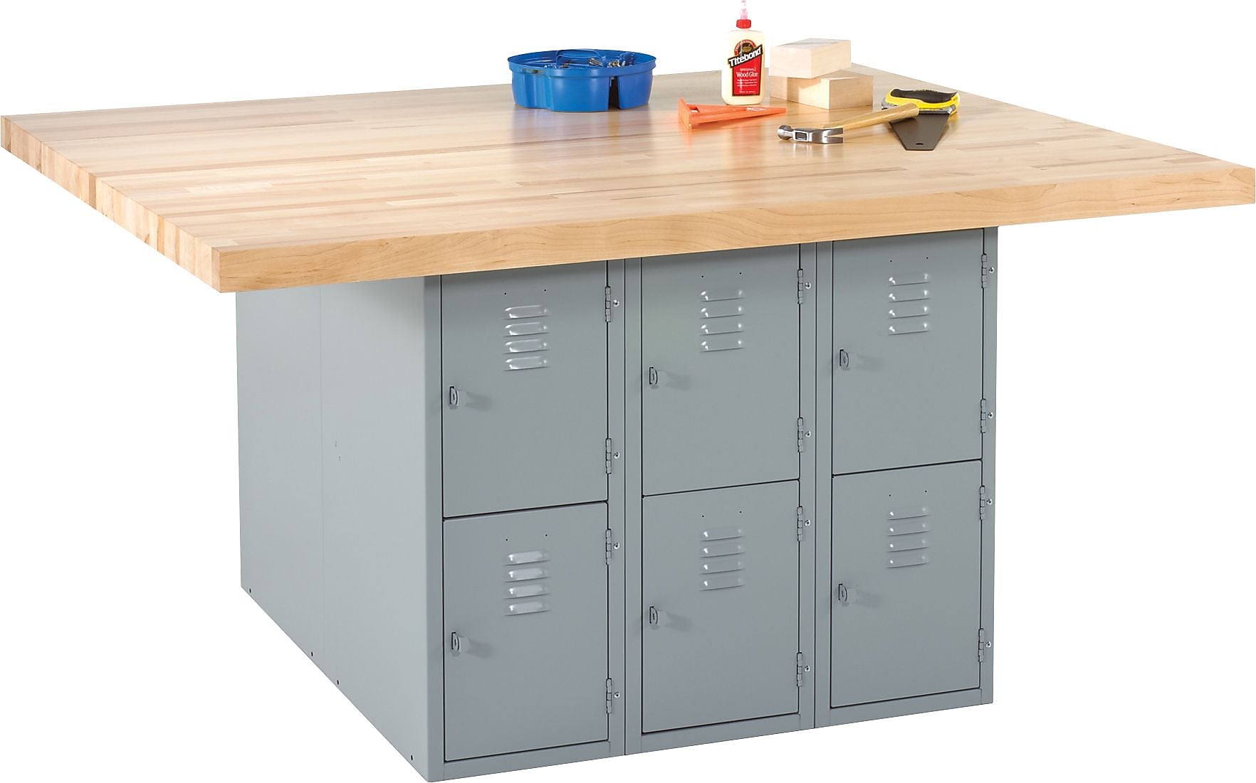 Diversified Woodcrafts Rectangular Activity Table, 64" x 54", Maple (WB124V)