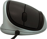 GoldTouch Ergonomic Left Handed Optical USB Mouse, Silver (KOV-GTM-L)