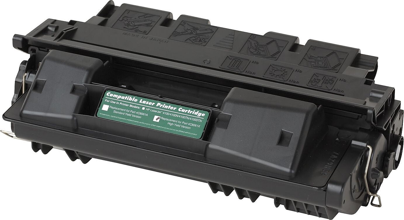 AbilityOne Skilcraft Remanufactured Black High Yield Toner Cartridge Replacement for HP 61X (C8061X)