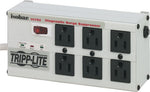 Tripp Lite 6-Outlet Surge Protector, 3,330 Joules, 6' Cord, Light Gray (ISOBAR6ULTRA)