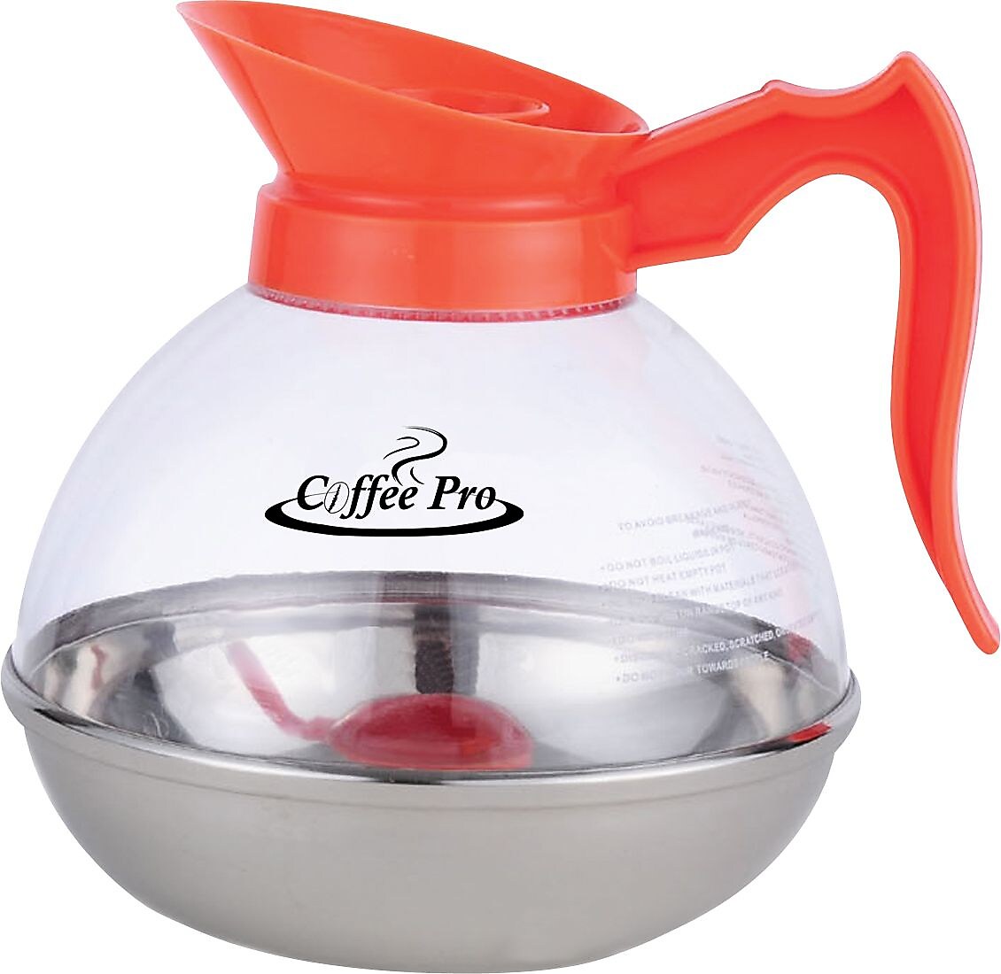 Coffee Pro 96 oz. Decanter, Clear (OGFCPU13)