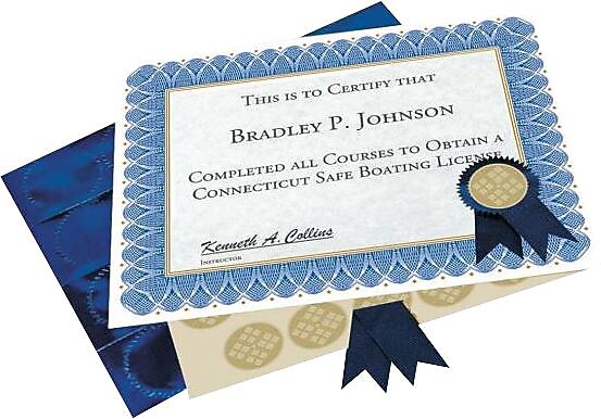 Geographics Certificate Set, 8.5" x 11", Blue (GEO47404)