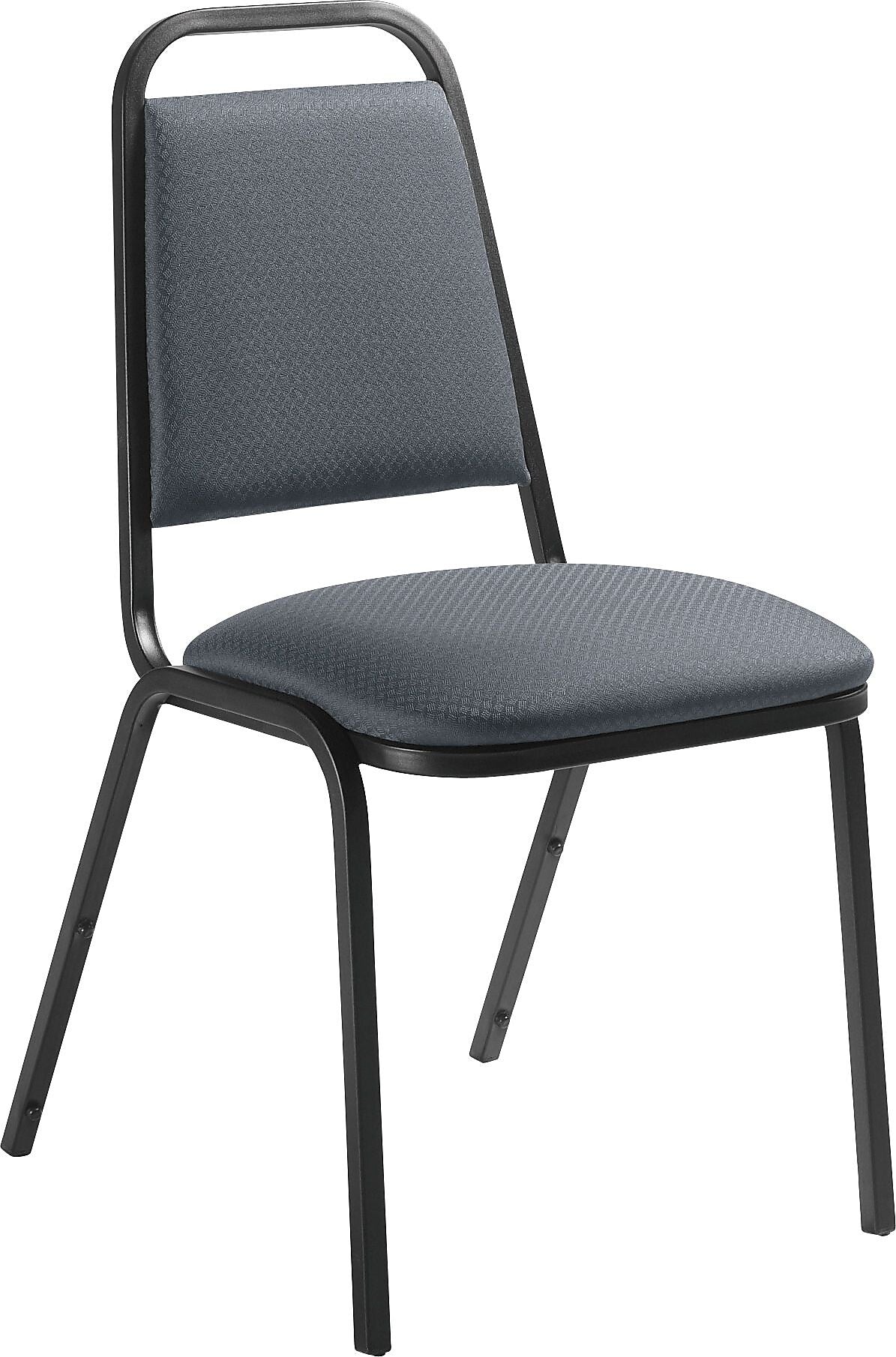 Offices To Go Fabric Upholstery Stacking Chair, Gray, 2/Pk (OTG11934QL11)
