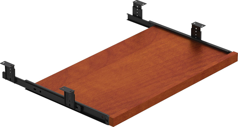 Offices To Go Superior Laminate Desking 28-5/8"W Keyboard Tray, American Dark Cherry (TDSLKBADC)