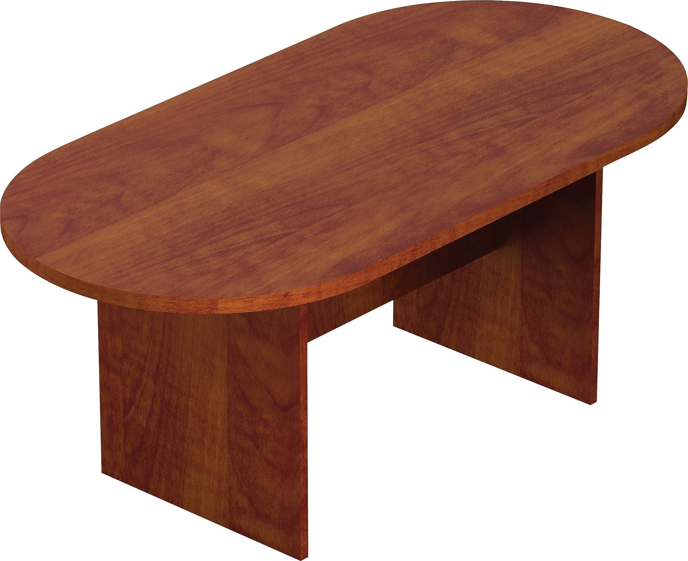 Offices To Go 71"W Racetrack Conference Table, American Dark Cherry (TDSL7136RSADC)
