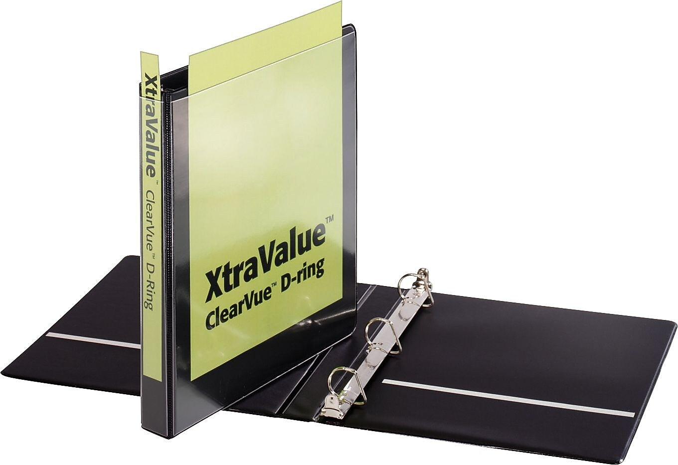 Cardinal 1" View Binder, Slant Ring, Black (CRD17201)