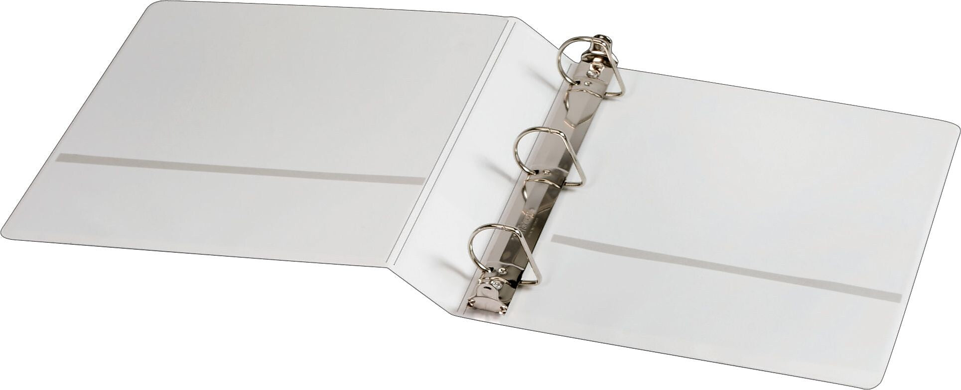 Cardinal Performer ClearVue 1 1/2" 3-Ring View Binders, Slant Ring, White (CRD17400)
