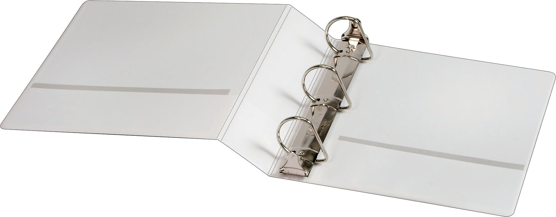 Cardinal Performer ClearVue 2" 3-Ring View Binders, D-Ring, White (CRD17500)