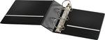 Cardinal XtraValue 3" 3-Ring View Binders, Slant Ring, Black (CRD17601)