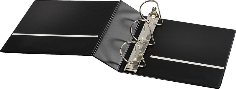 Cardinal XtraValue 3" 3-Ring View Binders, Slant Ring, Black (CRD17601)