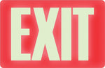 Headline® GLOW IN DARK-EXIT, 8"x12", 1 each
