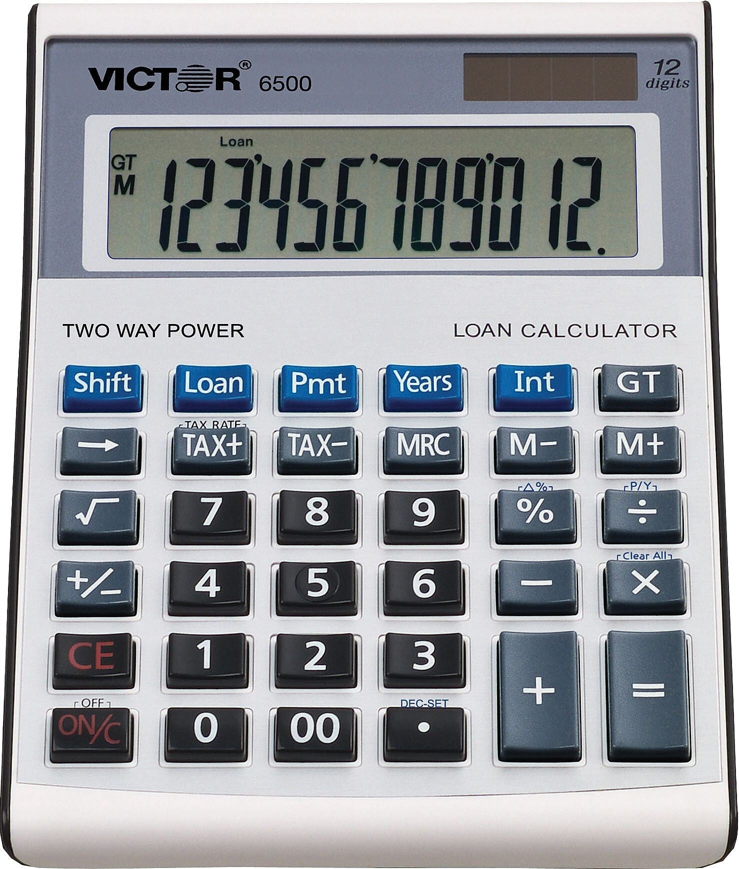 Victor Technology 6500 Executive Desktop Financial Calculator, With Loan Wizard