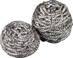Scotch-Brite Heavy Duty Stainless Steel Scrubber, Gray/Silver, 12 Pads/Pack (84)
